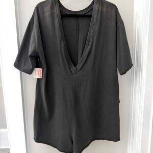 Free People Movement Hot Shot Tee Romper